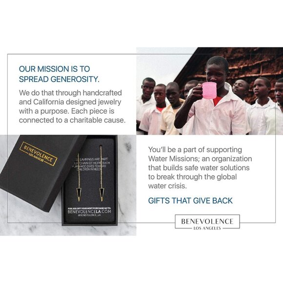 Triangle Threader Earrings Gold Dipped Long Drop Dangle Piercing Accessory - Picture 5 of 5